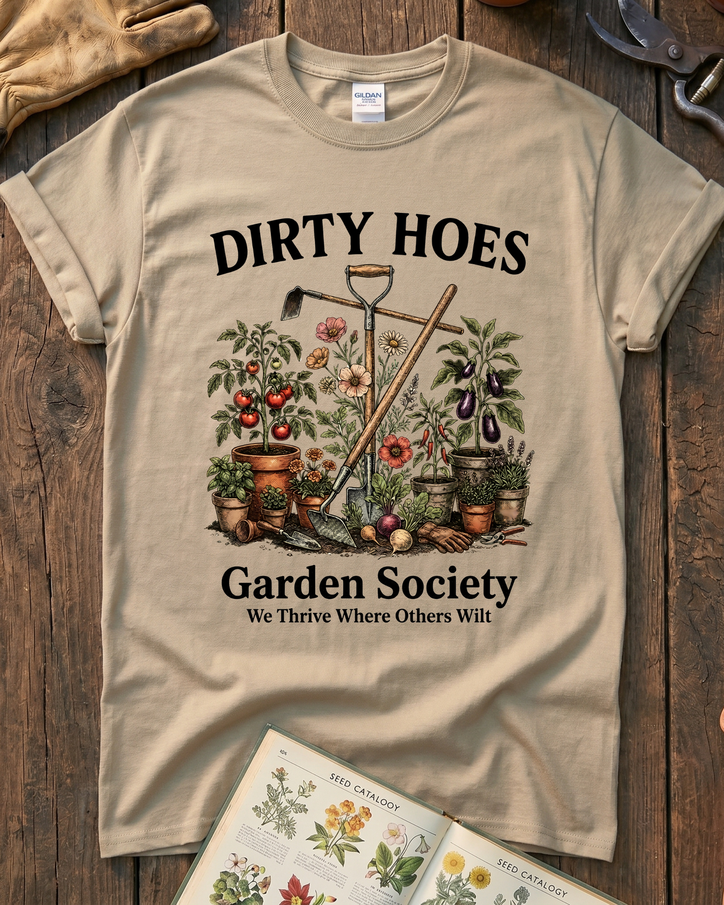 Dirty Hoes Garden Society T-Shirt