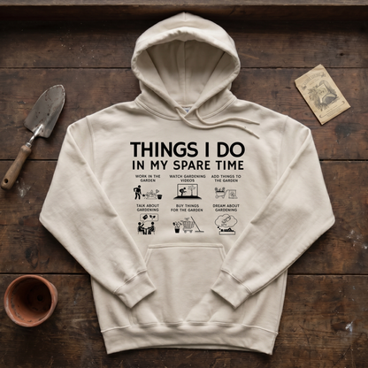 Things I Do Spare Time Hoodie