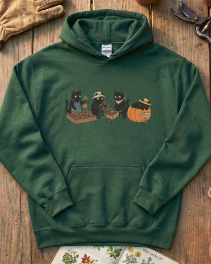 Cute Cat Gardeners Hoodie