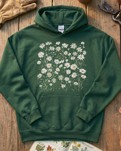 Daisy Flower Hoodie