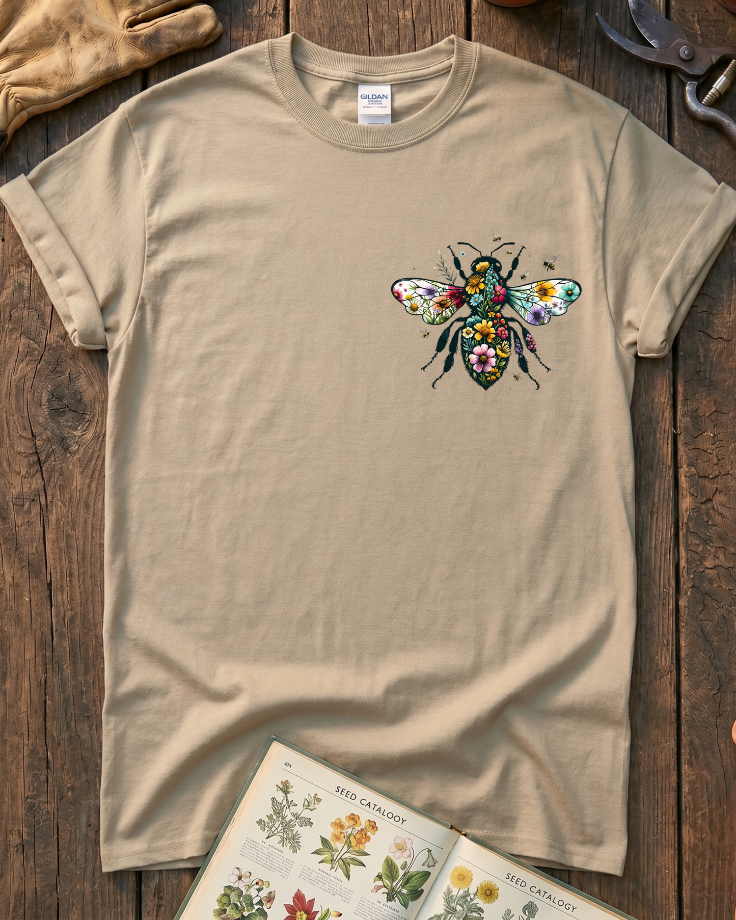 Pollinator Bee Garden T-Shirt