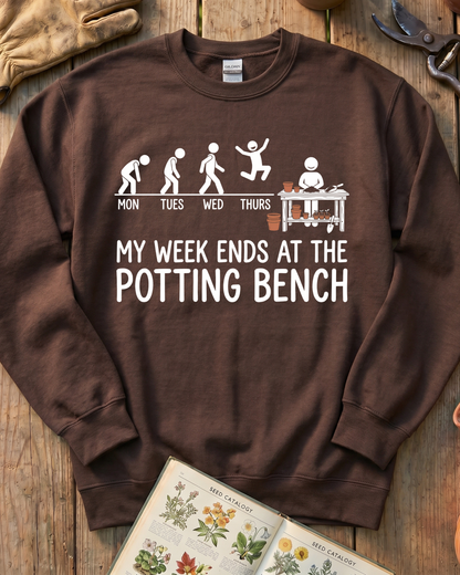 Aesthetic Retro Houseplant Plant Lover Sweatshirt