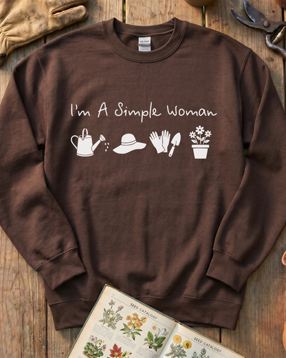 Simple Woman Garden Sweatshirt
