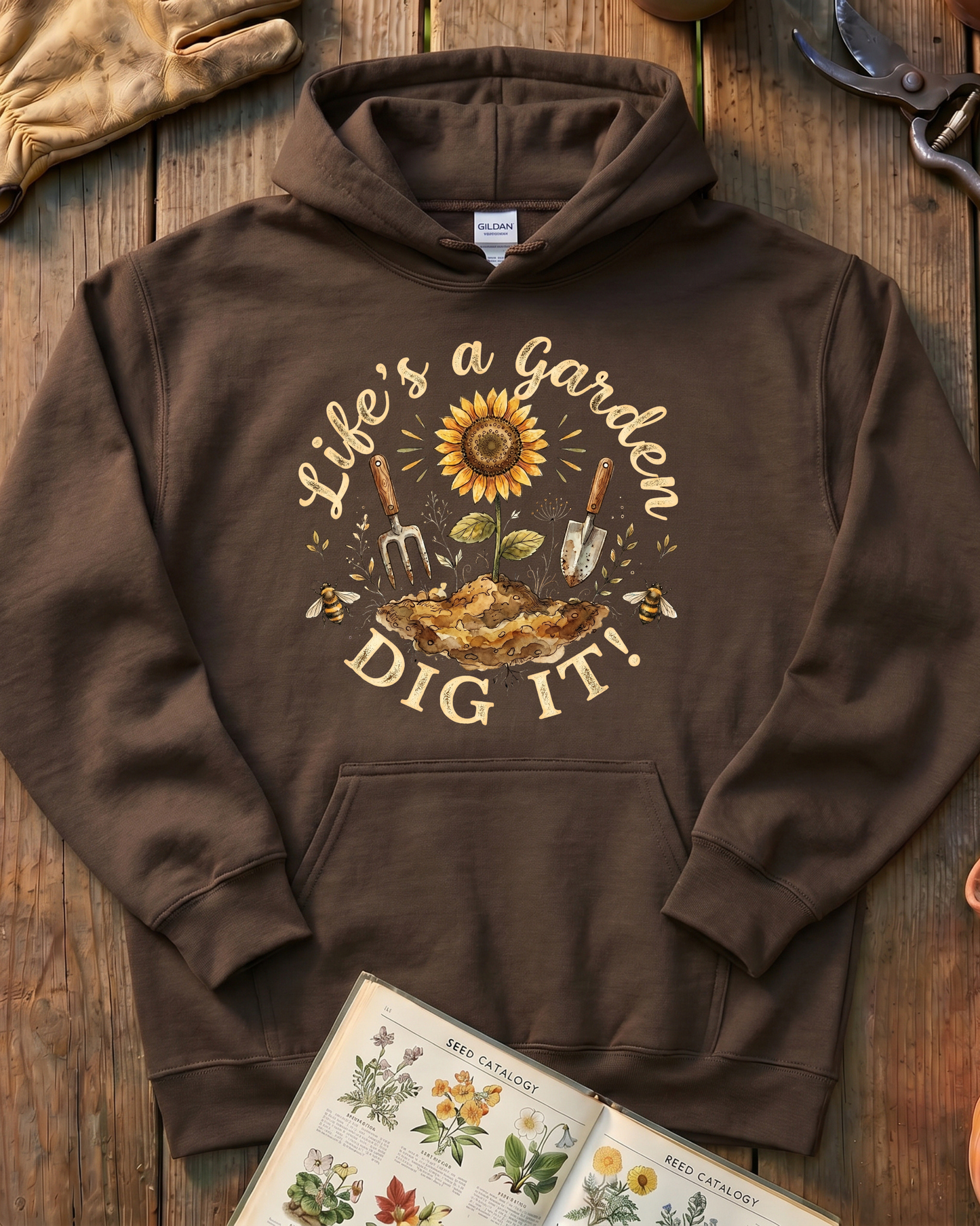 Life's A Garden Hoodie