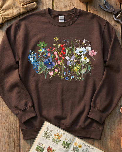 Wildflower Meadow Botanical Sweatshirt