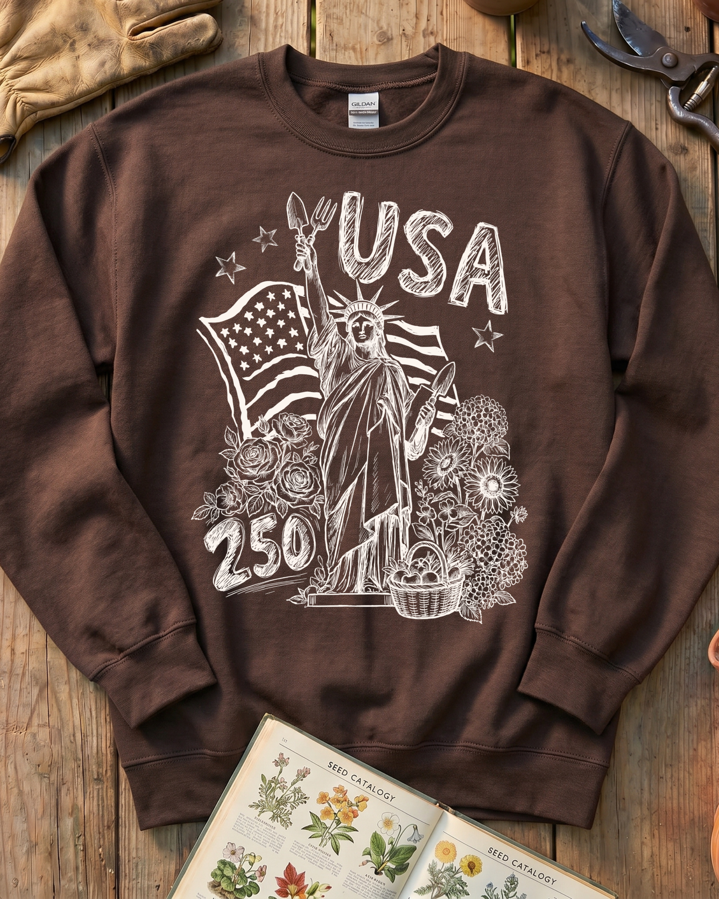 Liberty Gardener Sketch Sweatshirt
