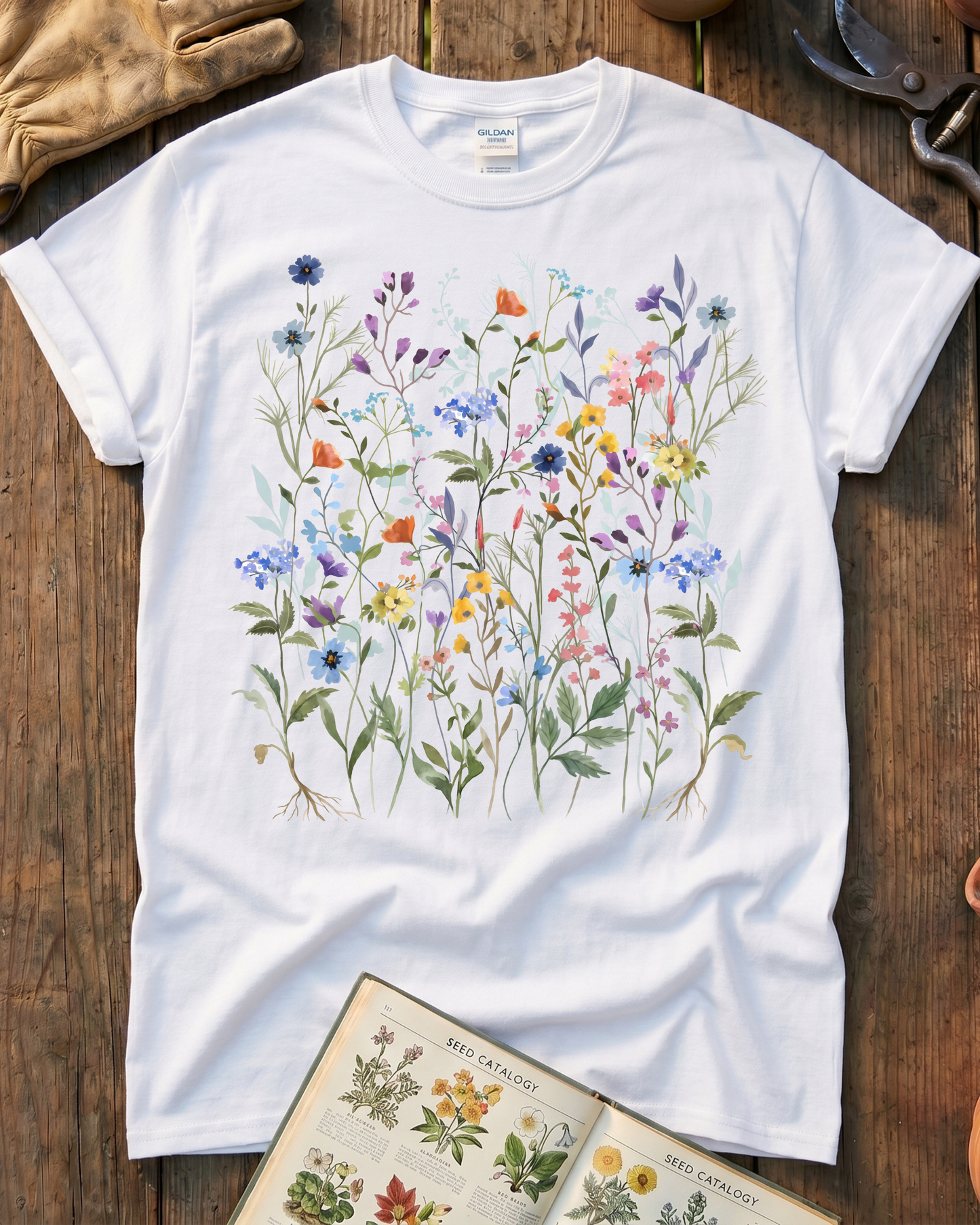 Cute Plant Lady Gardening Lover T-Shirt