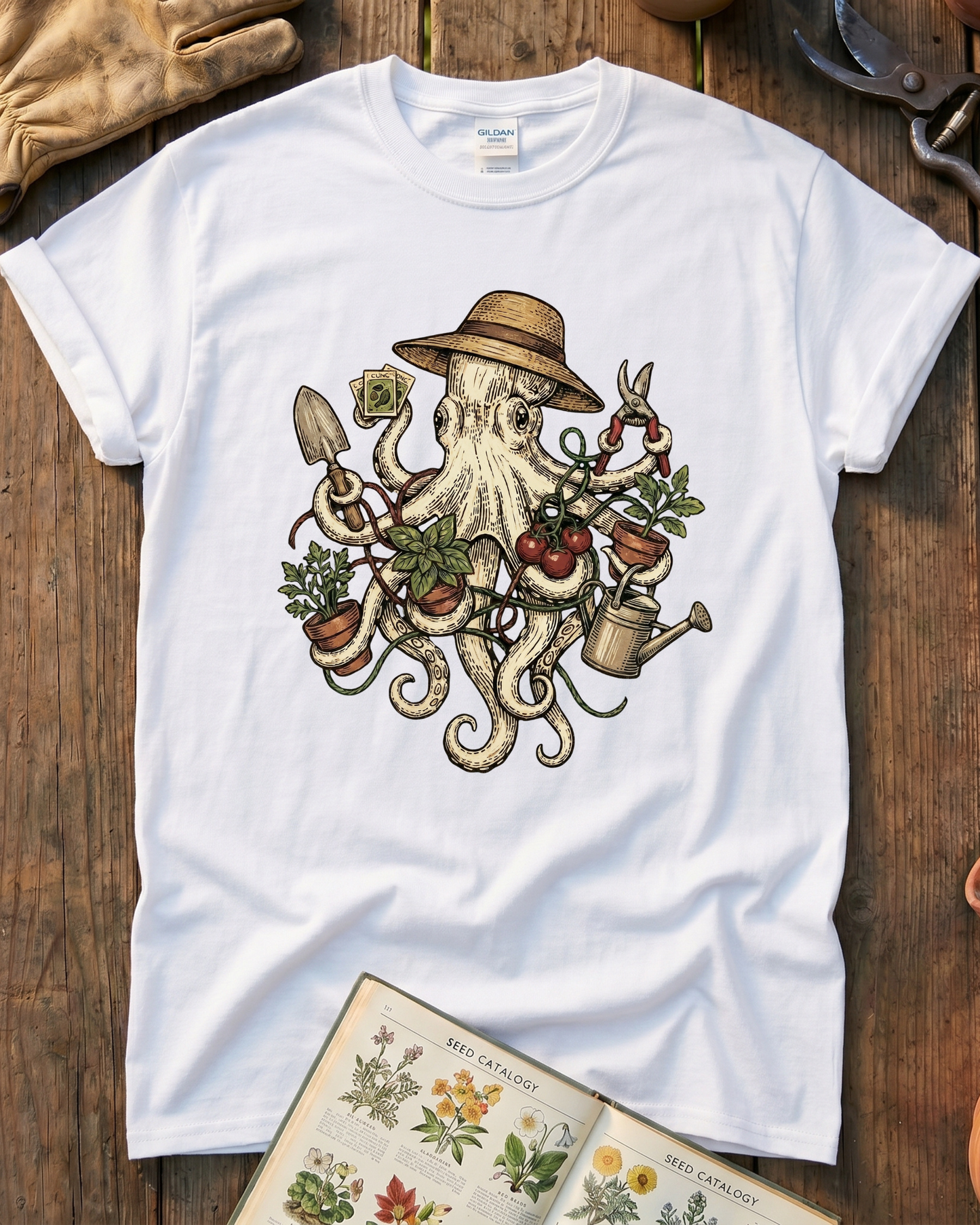 I love Gradening T‑Shirt