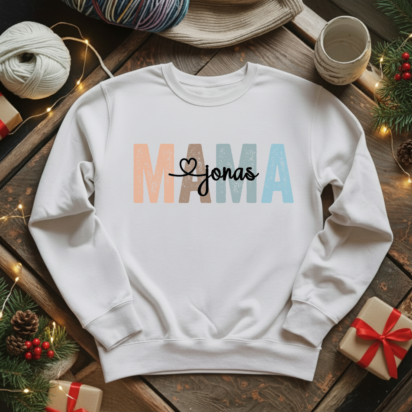 Mama Sweatshirt mit Name