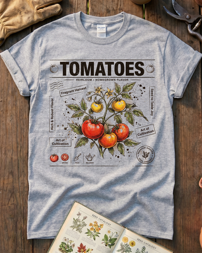 Heirloom Tomatoes Garden T-Shirt