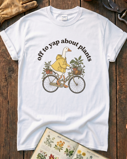 Off To Yap About Plants T‑Shirt