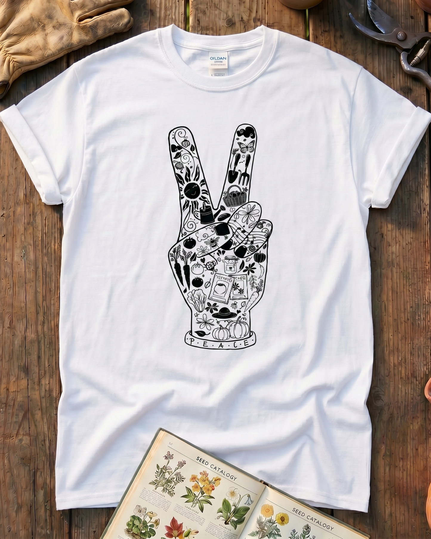 Gardening Rock T‑Shirt