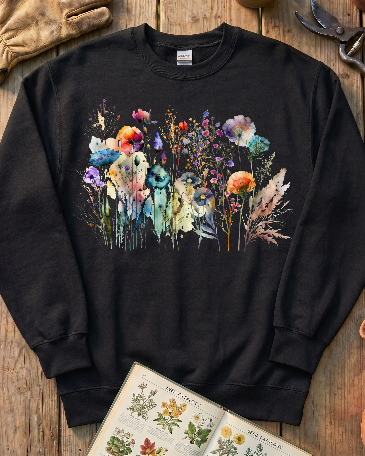 Botanical Wildflower Sweatshirt