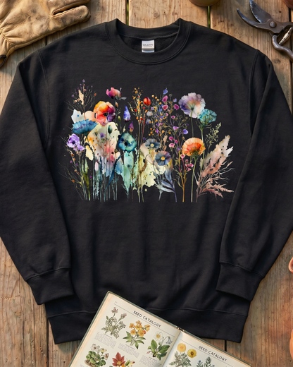 Botanical Wildflower Sweatshirt