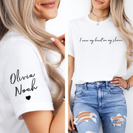 I Wear My Heart On My Sleeve T-shirt