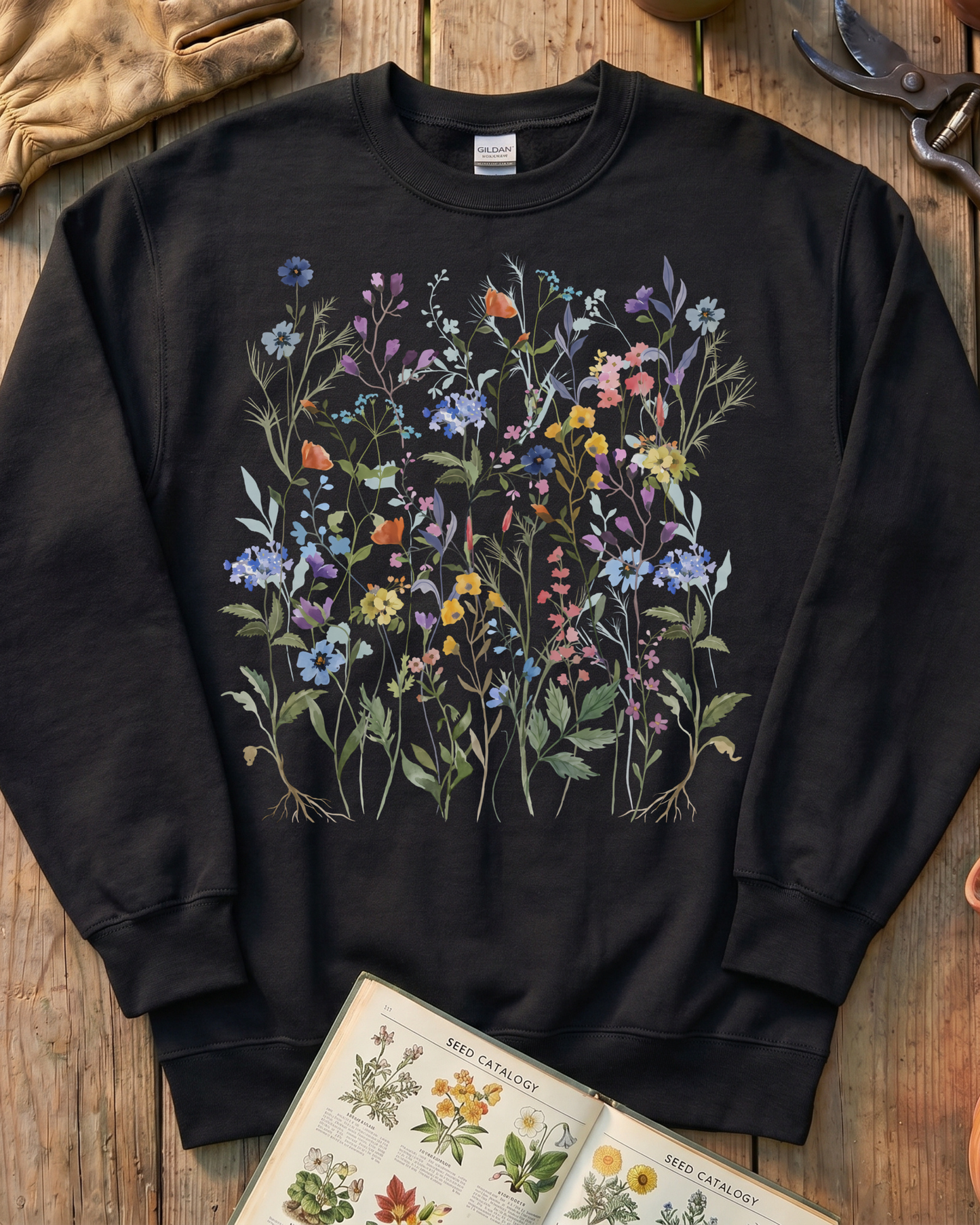 Cute Plant Lady Gardening Lover Sweatshirt