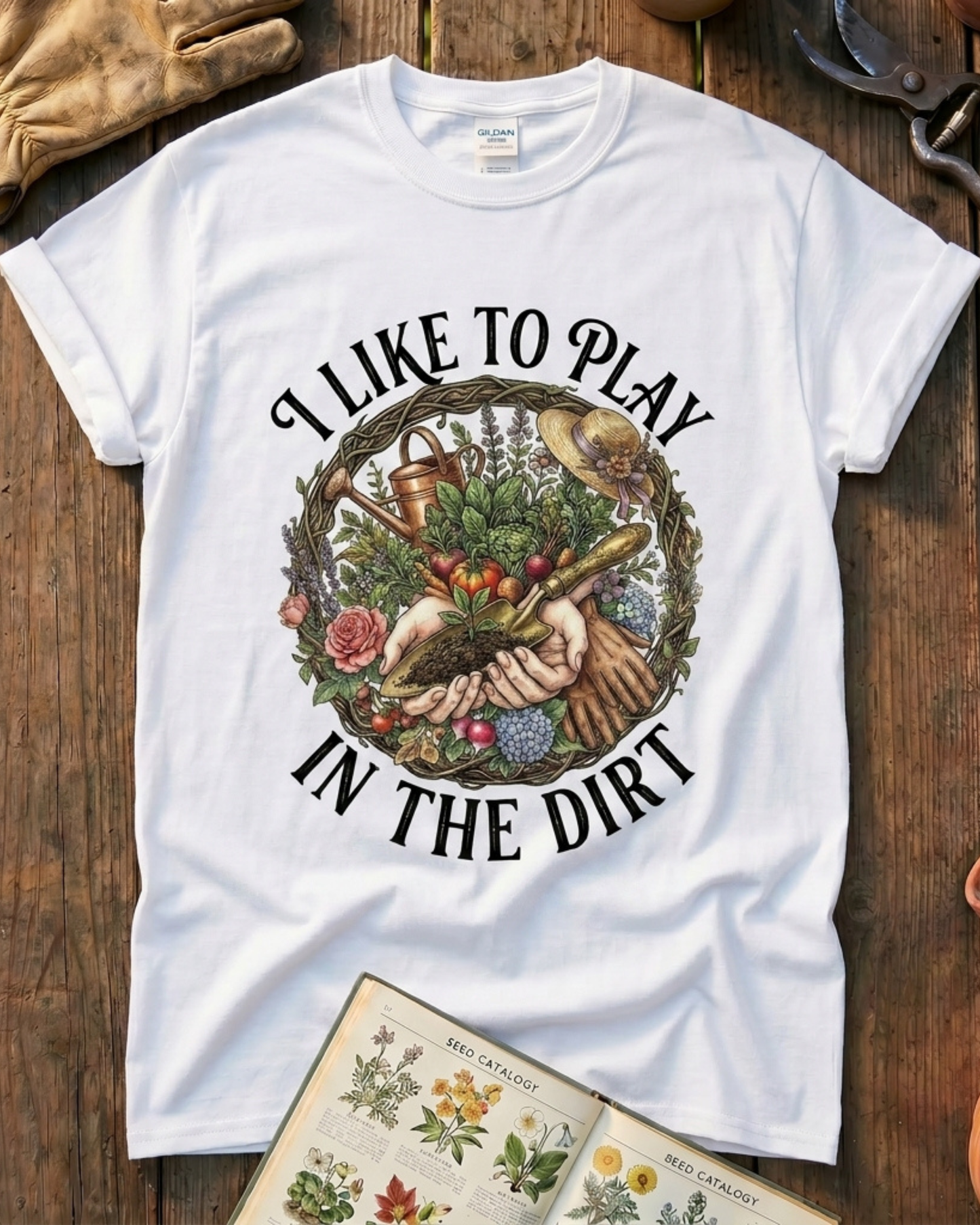 Gardening Tools Tee Plant T‑Shirt