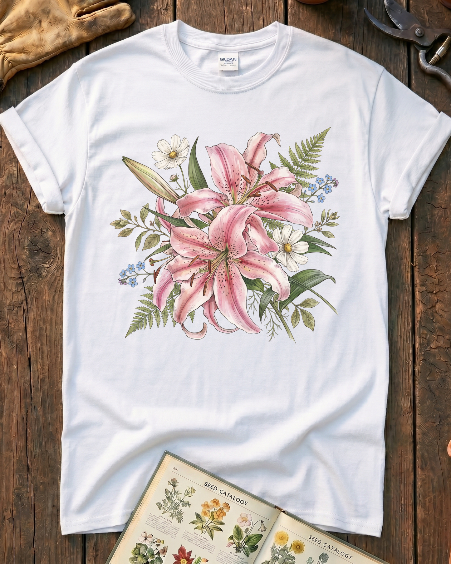 Lilly Flower T‑Shirt