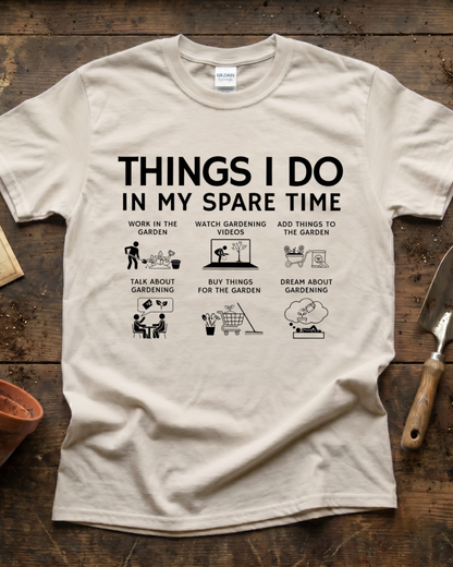 Things I Do Spare Time T‑Shirt