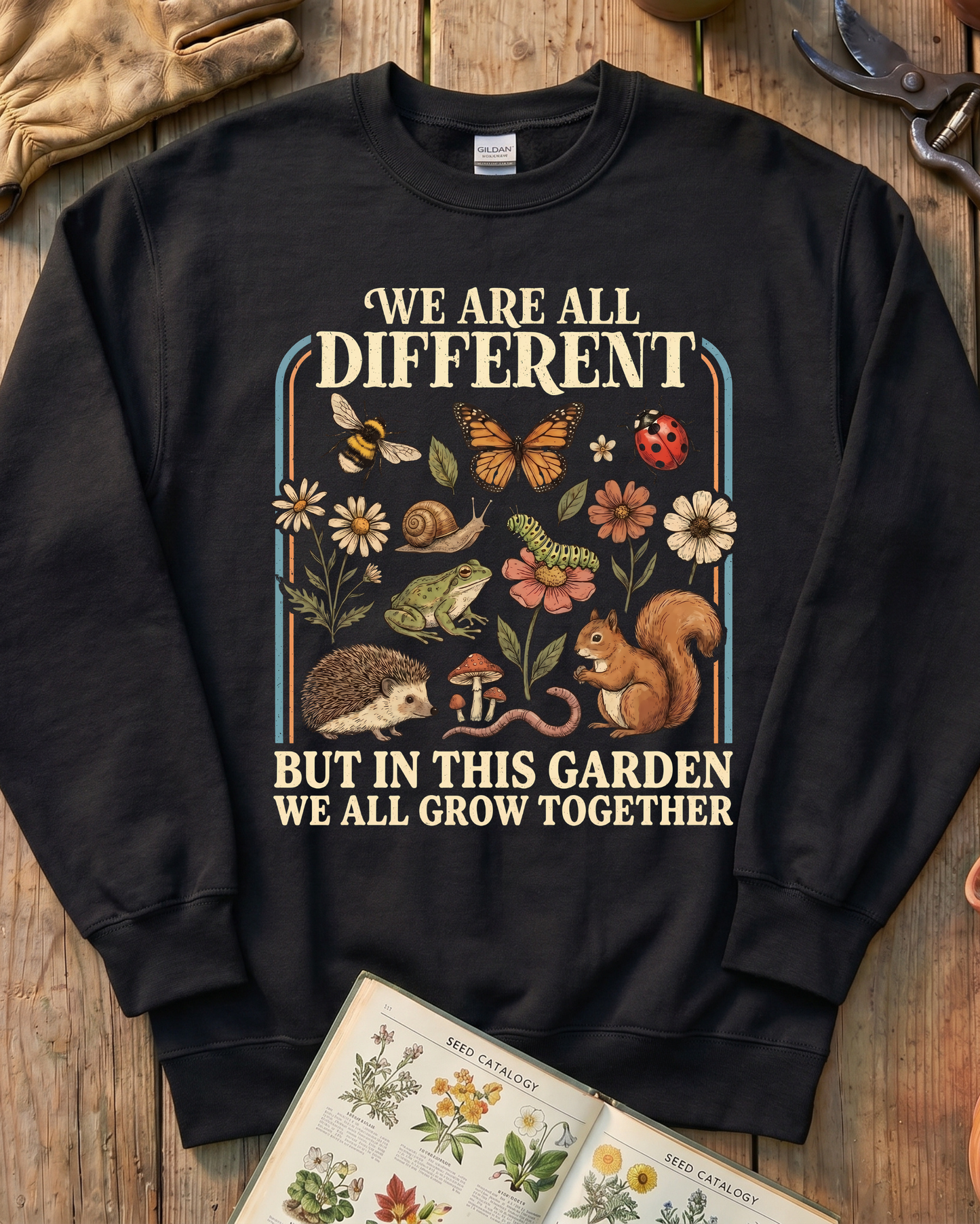 Garden Wildlife Grow Together Sweatshirt