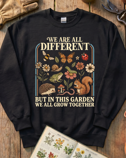 Garden Wildlife Grow Together Sweatshirt