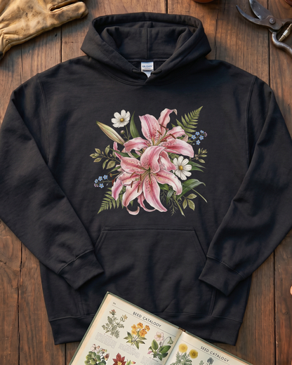 Lilly Flower Hoodie