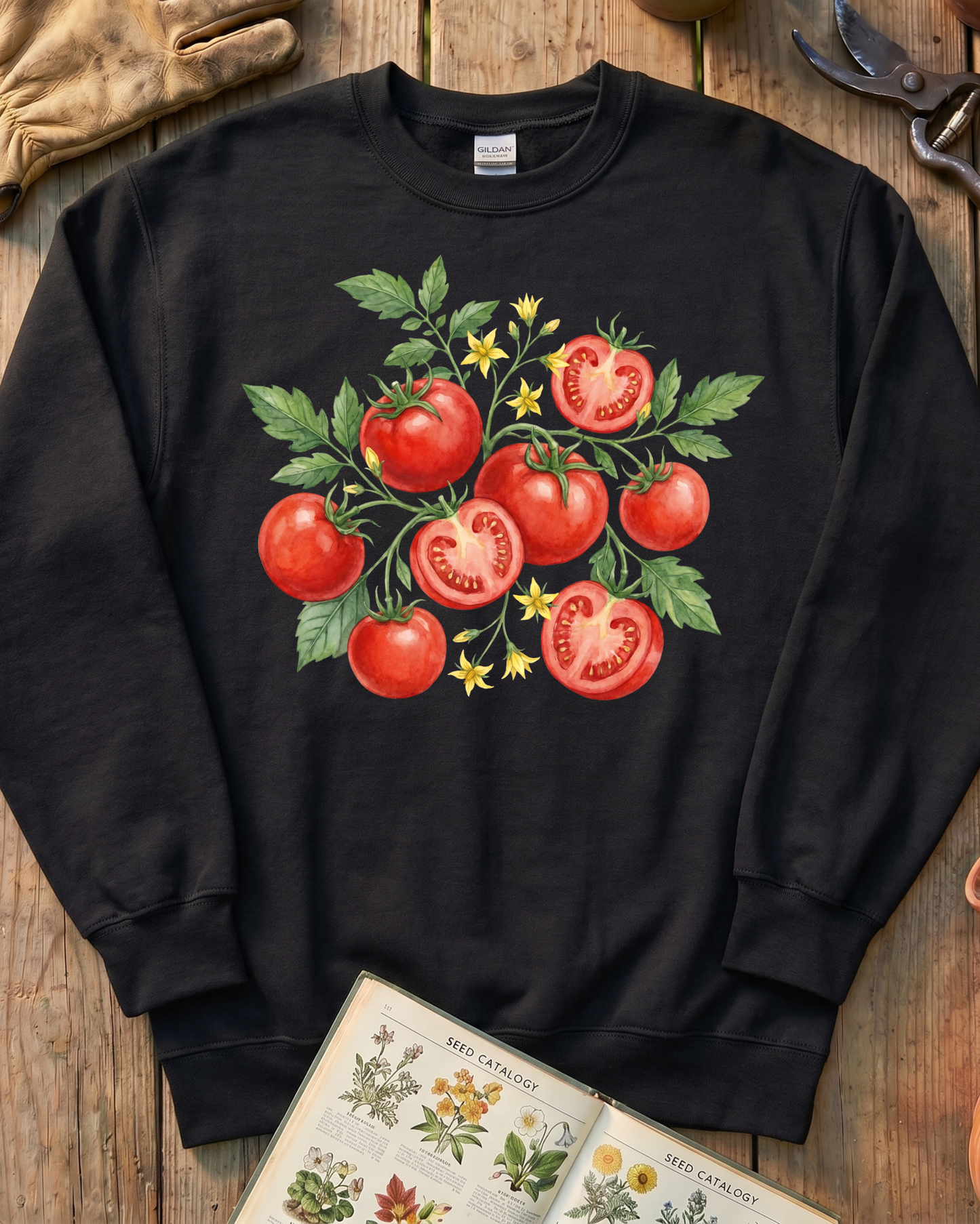 Heirloom Tomato Bloom Sweatshirt