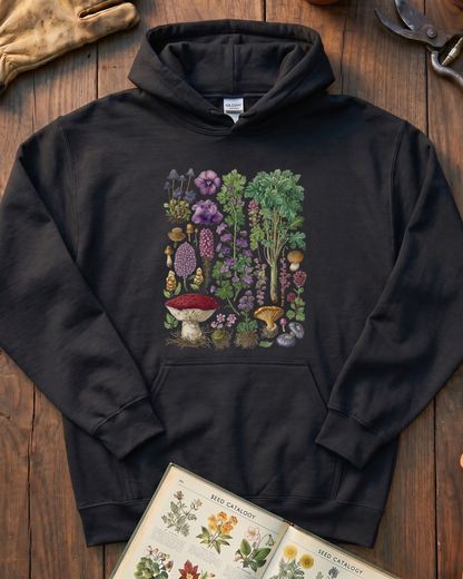 Herbal Plants Hoodie