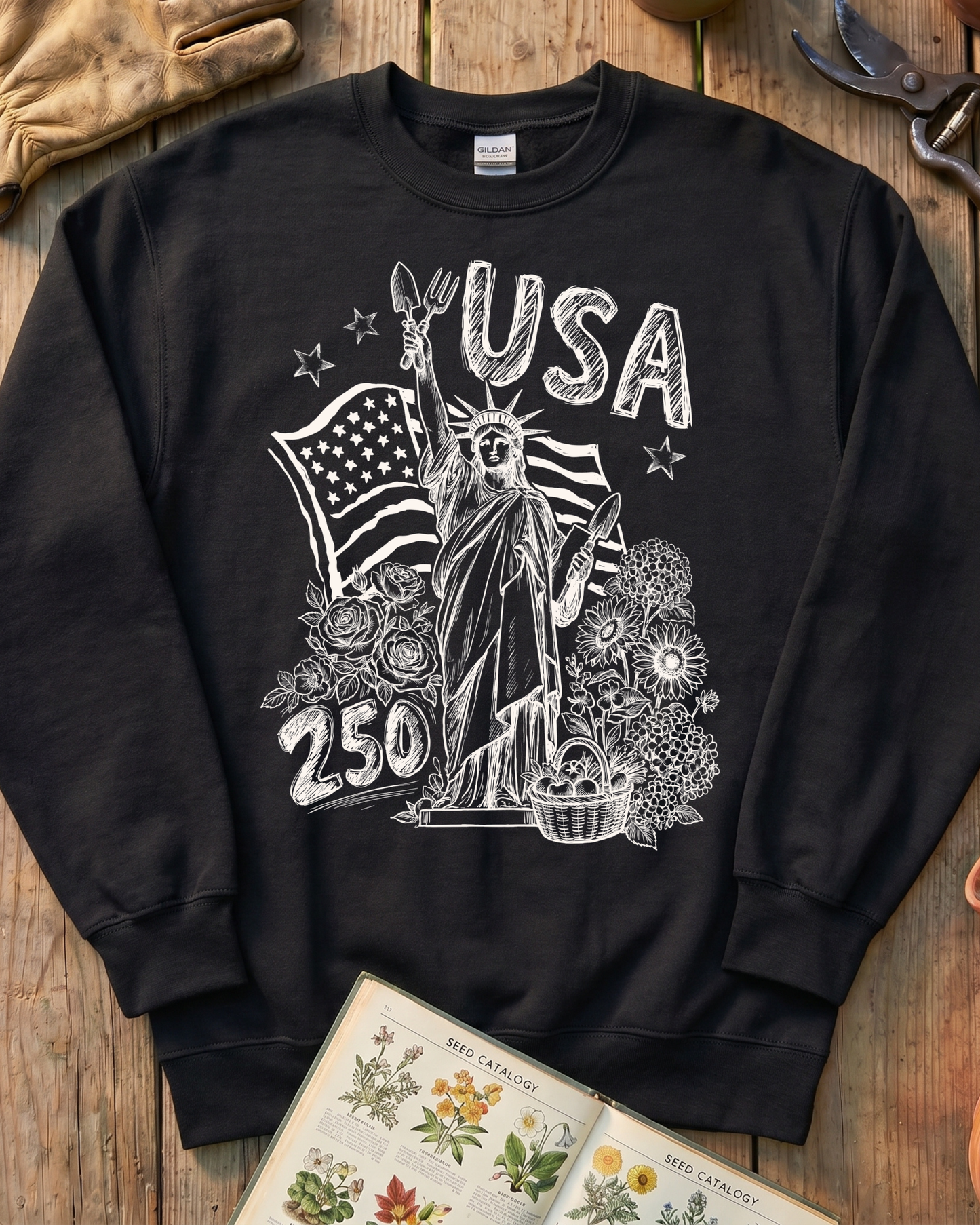 Liberty Gardener Sketch Sweatshirt