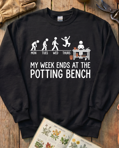 Aesthetic Retro Houseplant Plant Lover Sweatshirt