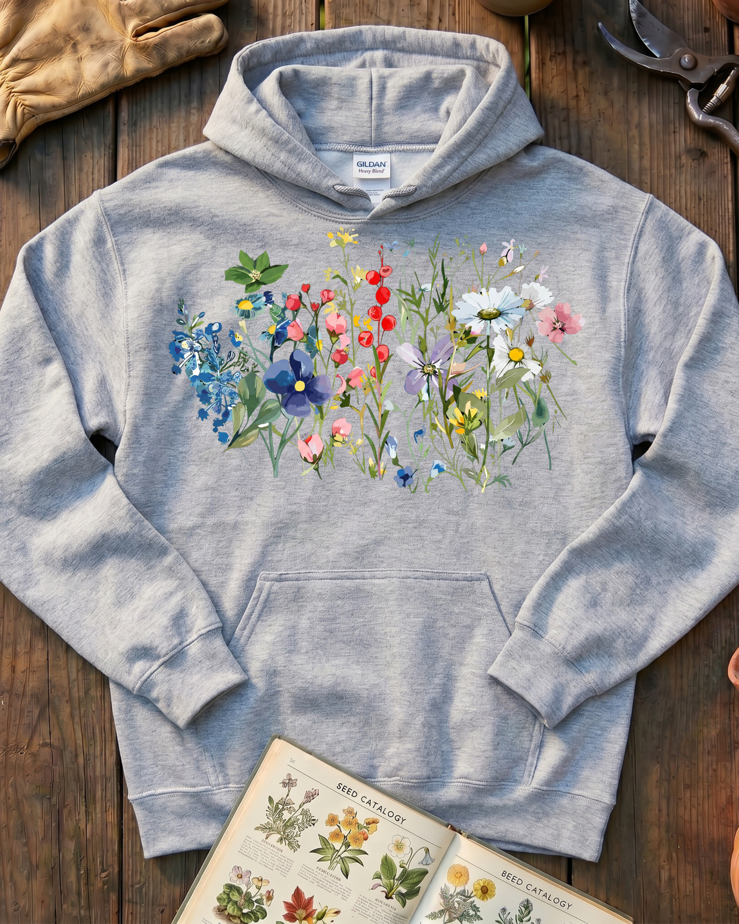 Wildflower Meadow Botanical Hoodie