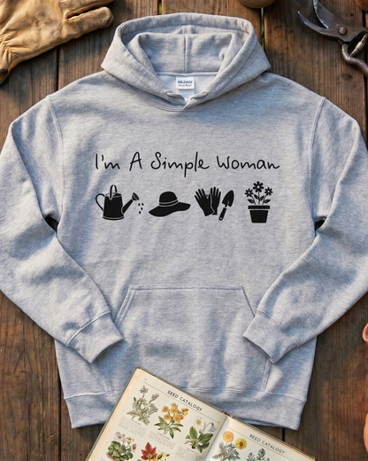 Simple Woman Gardener Hoodie