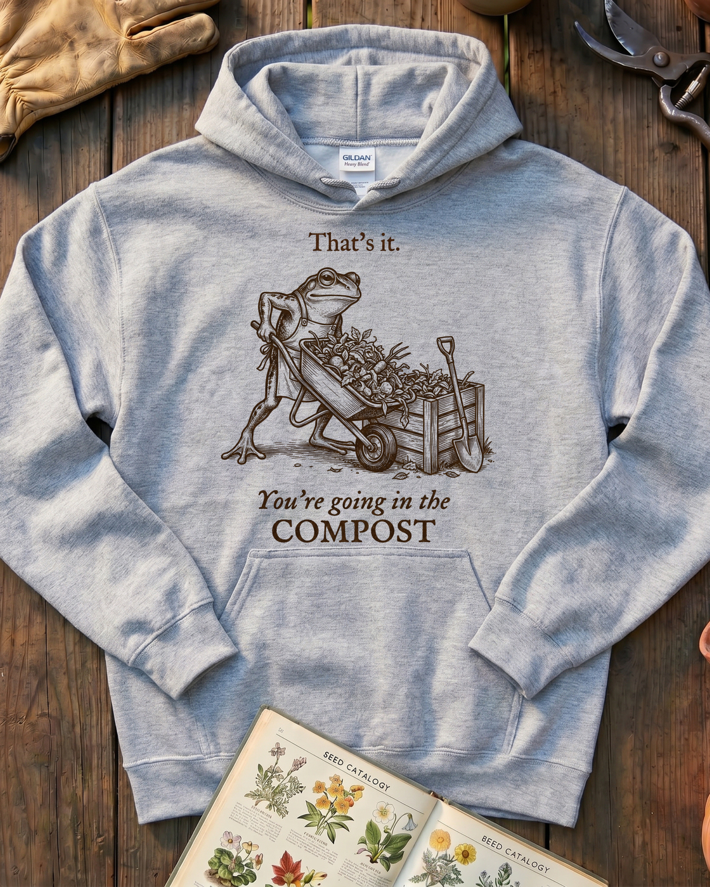 Garden Compost Threat Hoodie