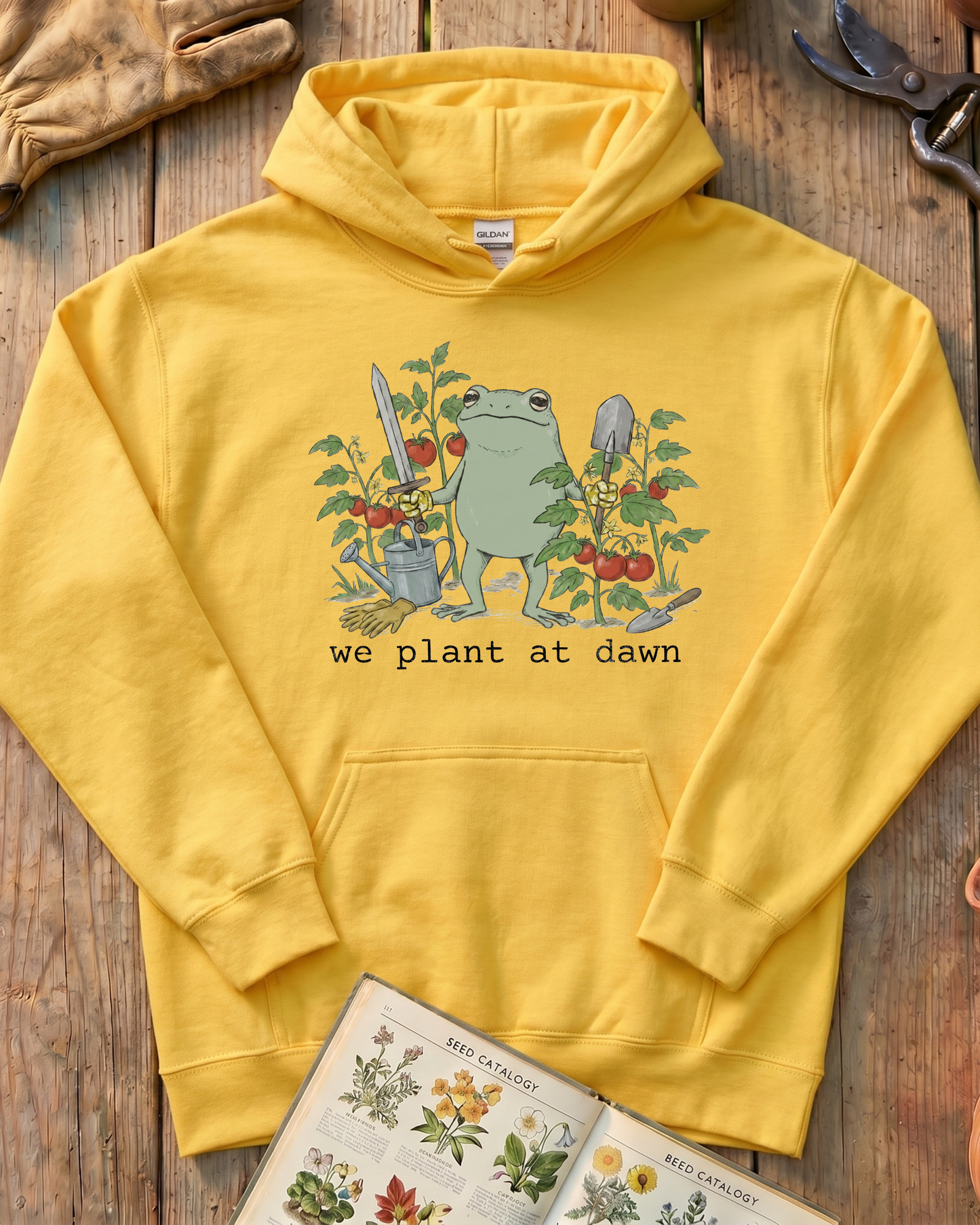 We Plant at Dawn Hoodie