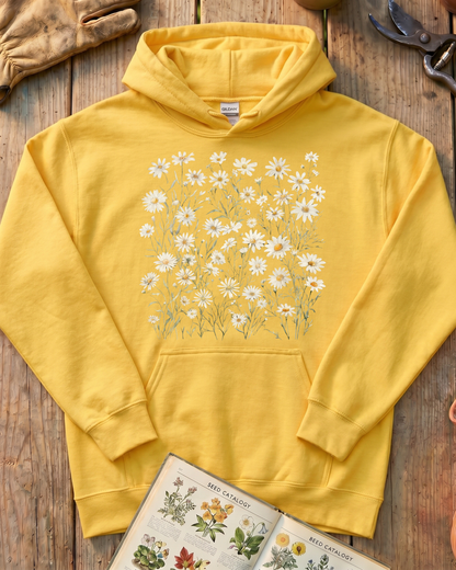 Daisy Flower Hoodie