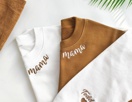 Custom Collar and Sleeve Embroidered Shirt