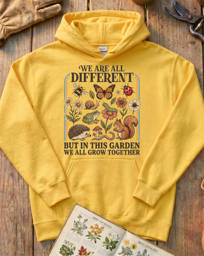 Inclusive Nature Garden Community Hoodie
