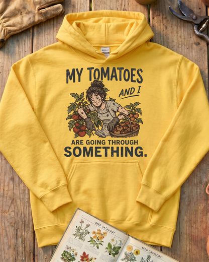Tomato Garden Struggle Hoodie