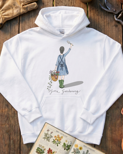 Gone Gardening Plant Lover Hoodie
