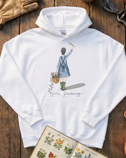 Gone Gardening Plant Lover Hoodie