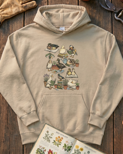 Cute Duck Garden Lover Hoodie