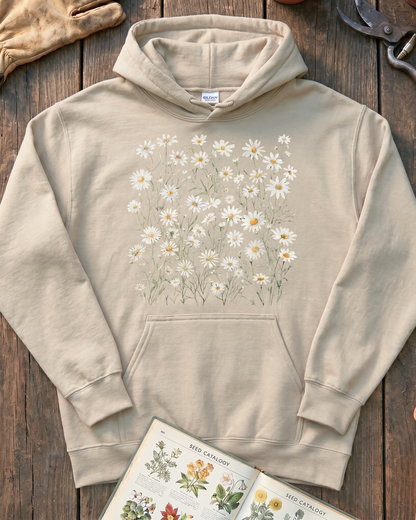 Daisy Flower Hoodie