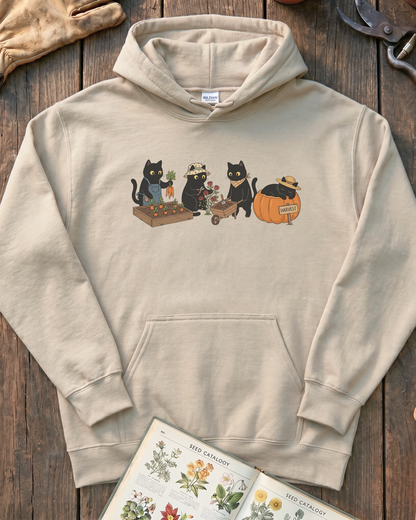 Cute Cat Gardeners Hoodie