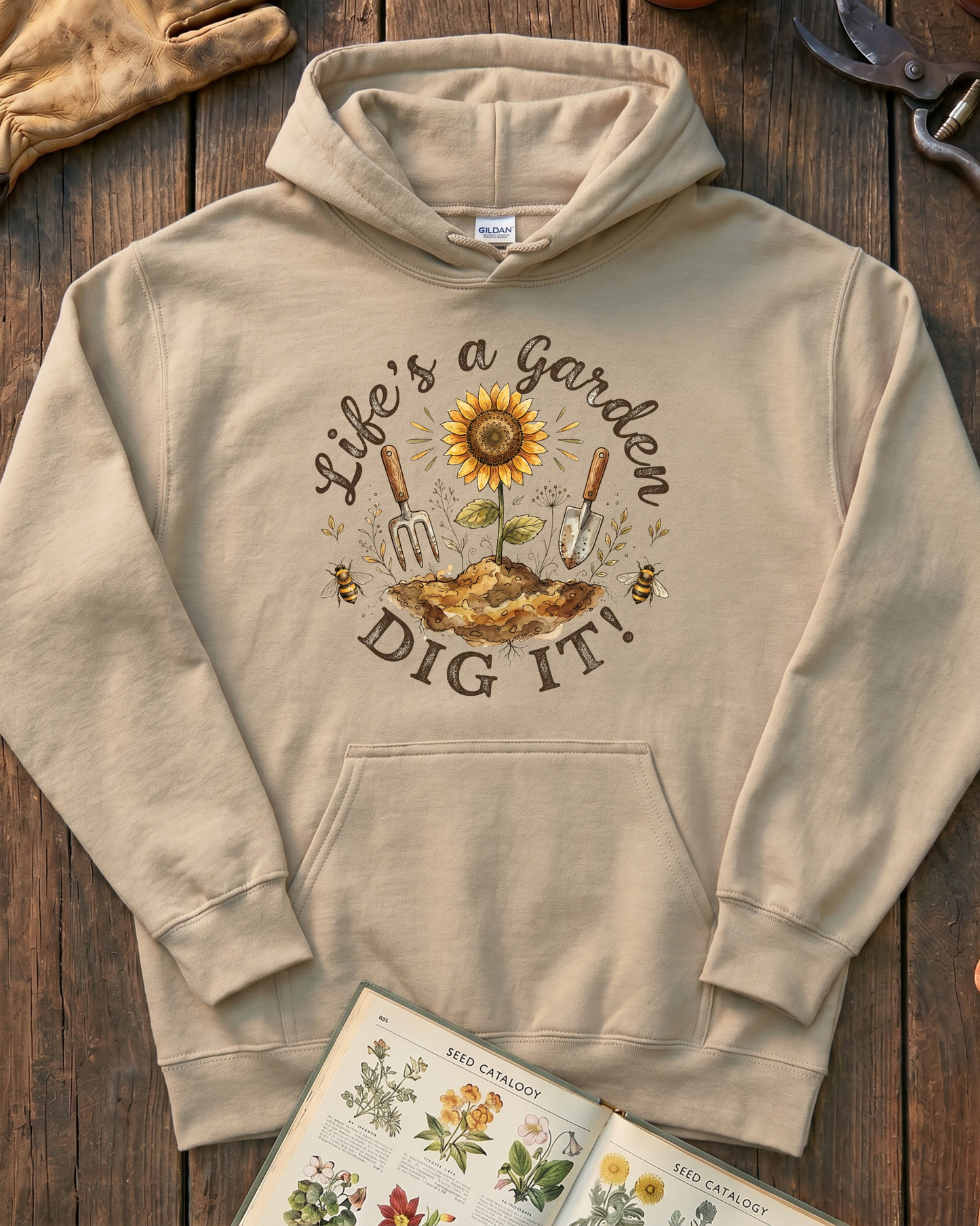 Life's A Garden Hoodie