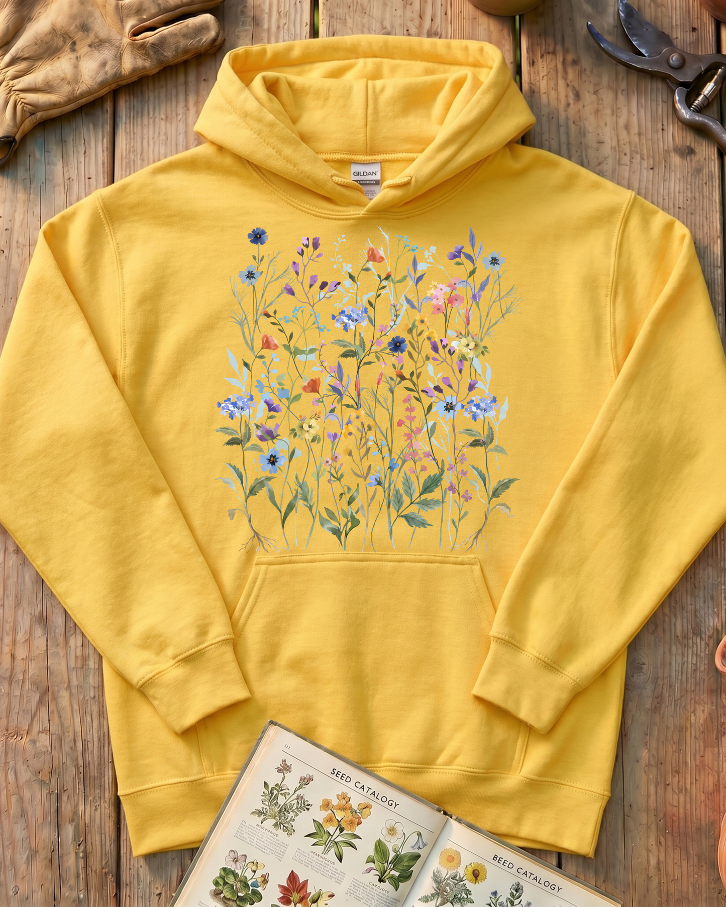 Cute Plant Lady Gardening Lover Hoodie