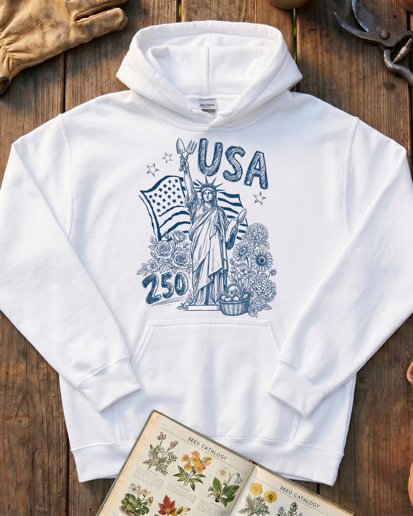 Vintage USA Bloom Hoodie