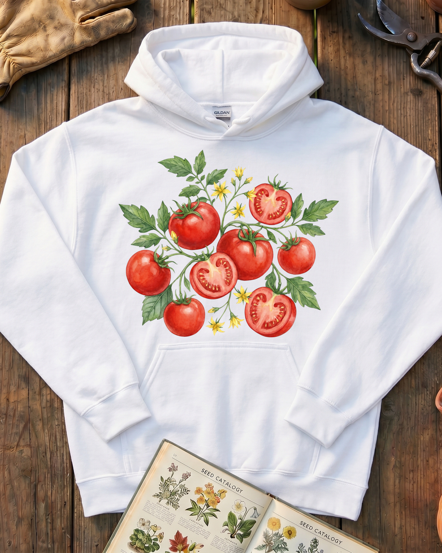 Fresh Garden Tomato Hoodie