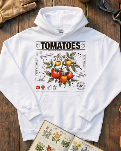 Seed To Table Tomato Hoodie