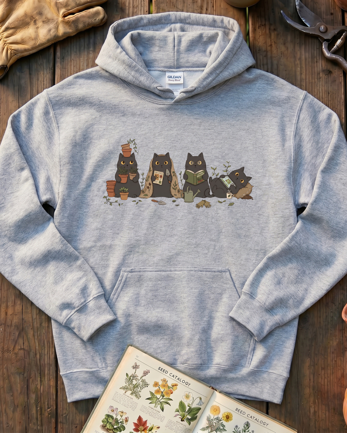 Black Cats Hoodie