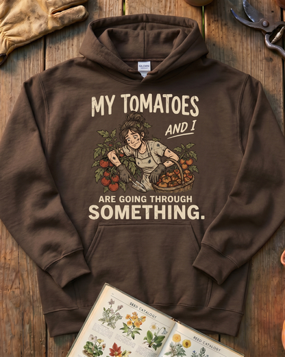 Tomato Garden Struggle Hoodie